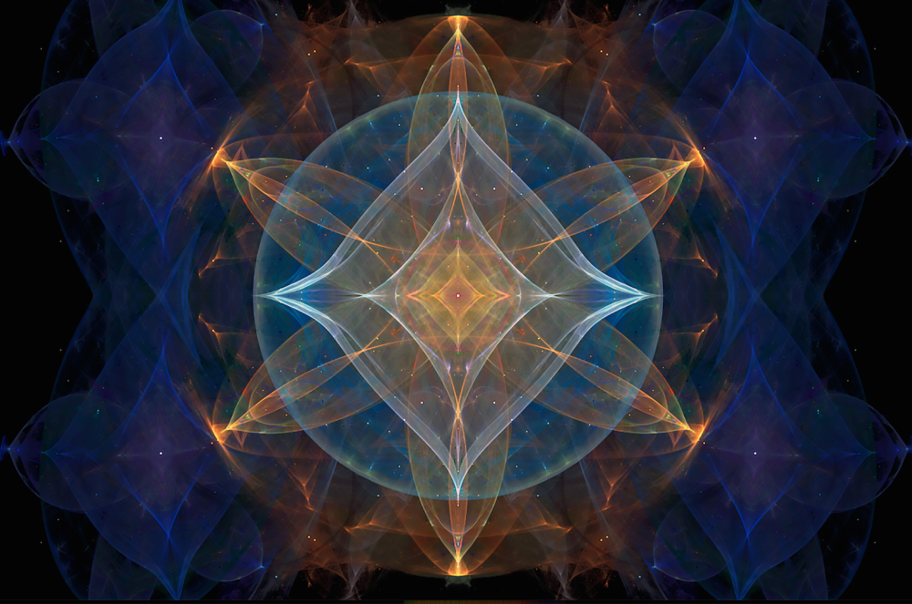 Сакральная геометрия цветок жизни фрактал