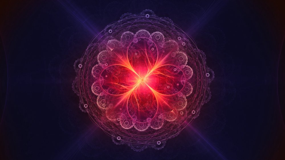 Мандала фрактал Меркурий