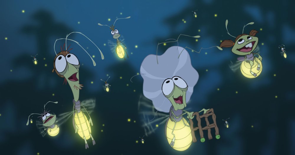 Принцесса и лягушка мультфильм 2009 Светлячок