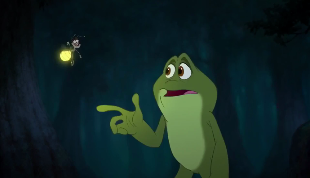 Принцесса и лягушка Светлячок Рэй