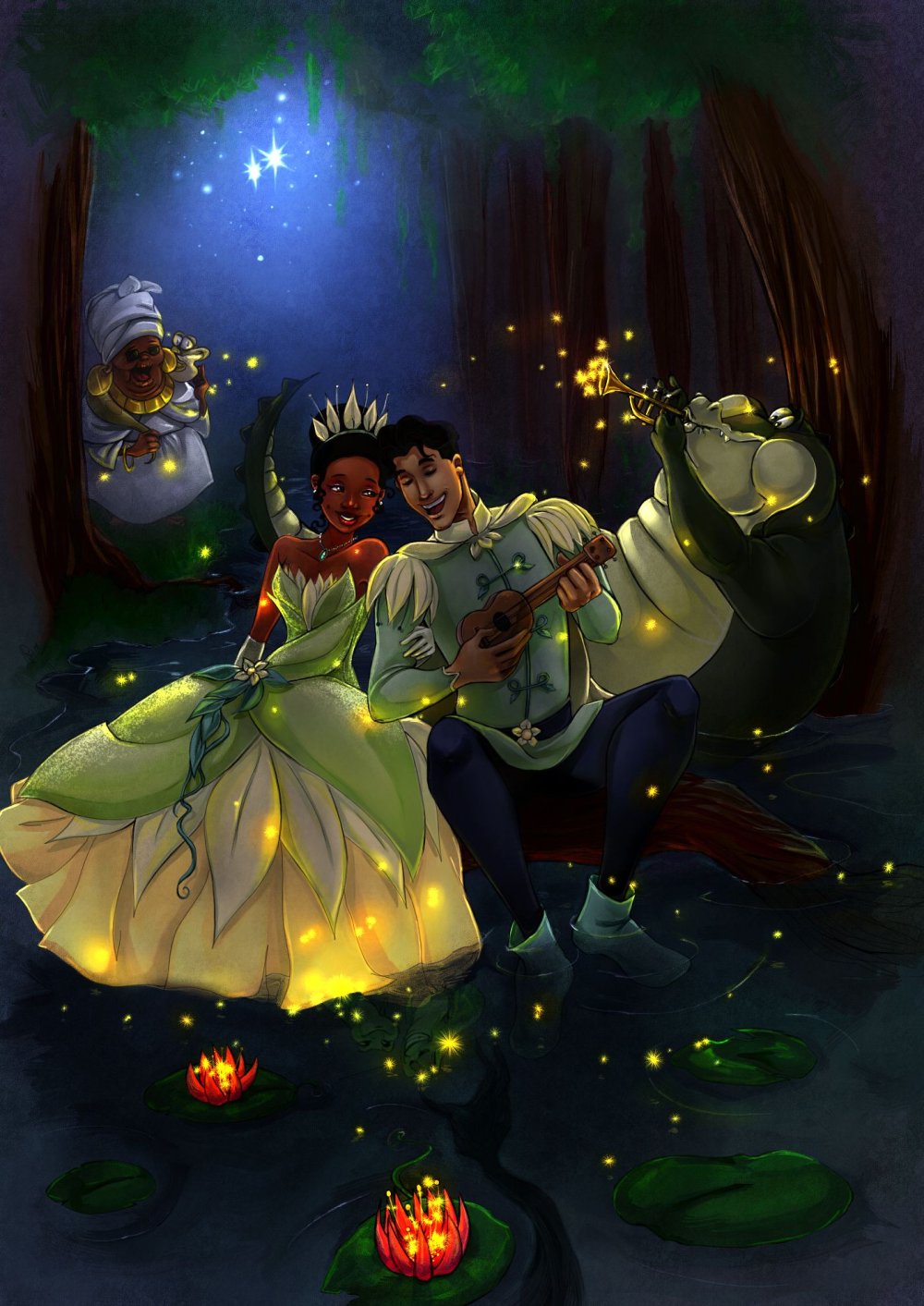 Эванджелина принцесса и лягушка