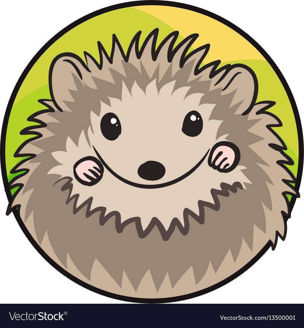 Логотип с ежом