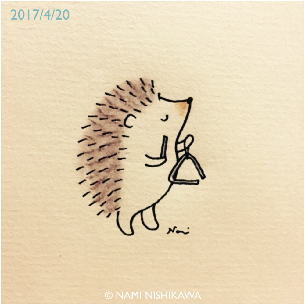 Маленькие рисуночки милые Ежик