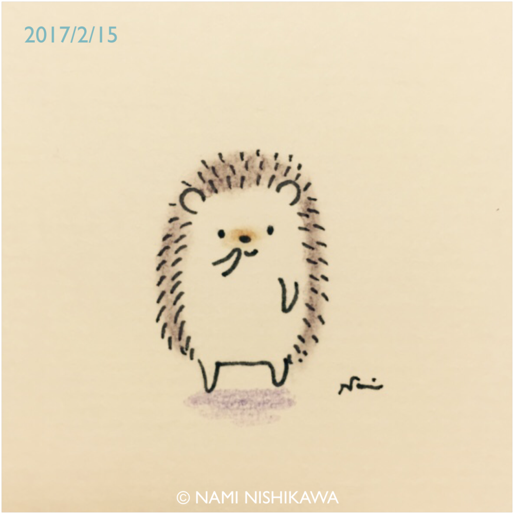 Ежик Минимализм