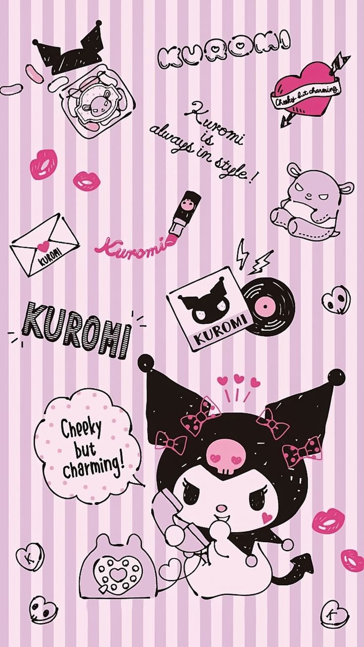 Китти Kuromi Эстетика