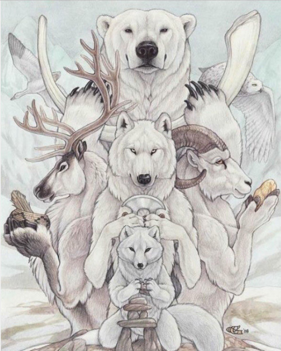 Тотем Полярный медведь