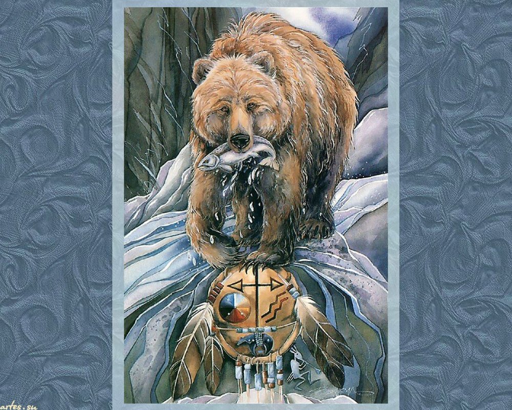 Тотемные животные славян медведь