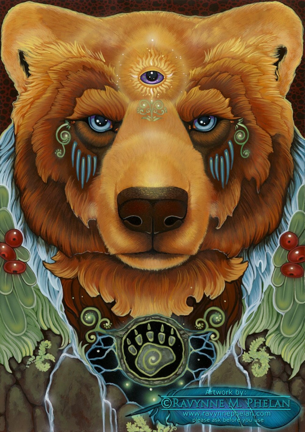 Медведь шаман Тотем