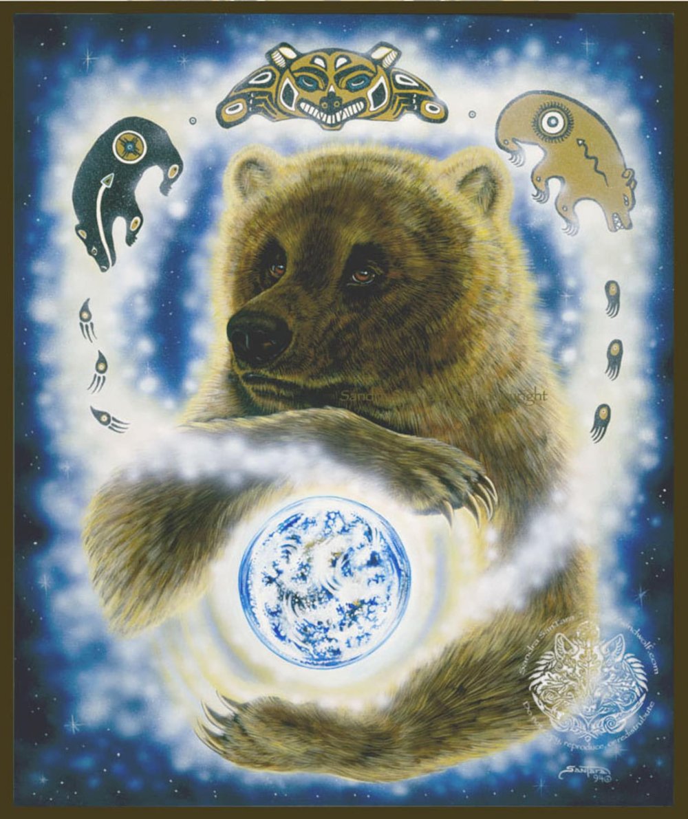 Белый медведь тотемное животное