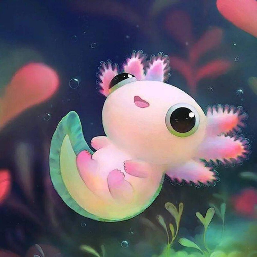 Аксолотль Kawai