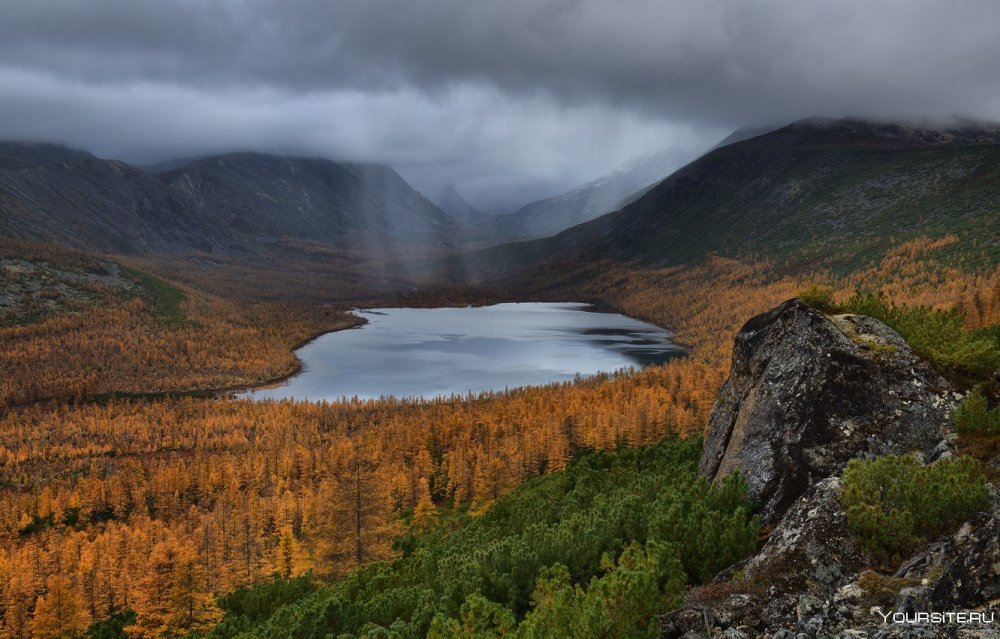 Озеро невидимка. Колыма