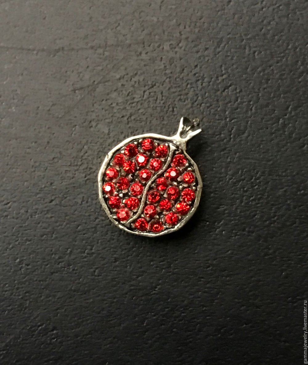 Кулон граната ppok417