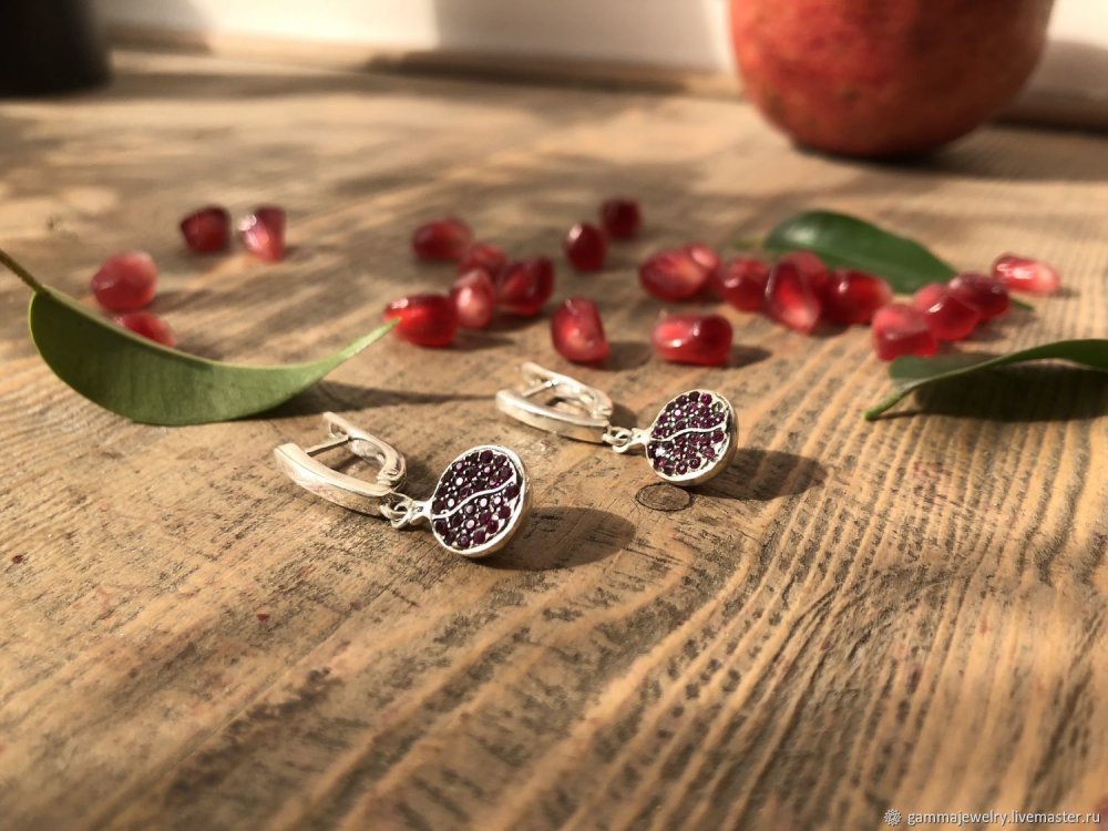 Гранат ювелирные изделия