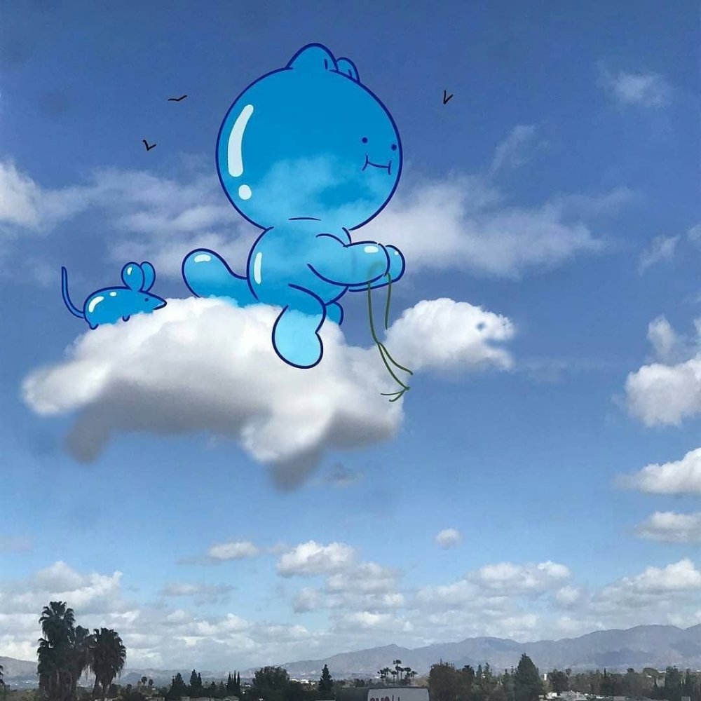 Прикольные облака