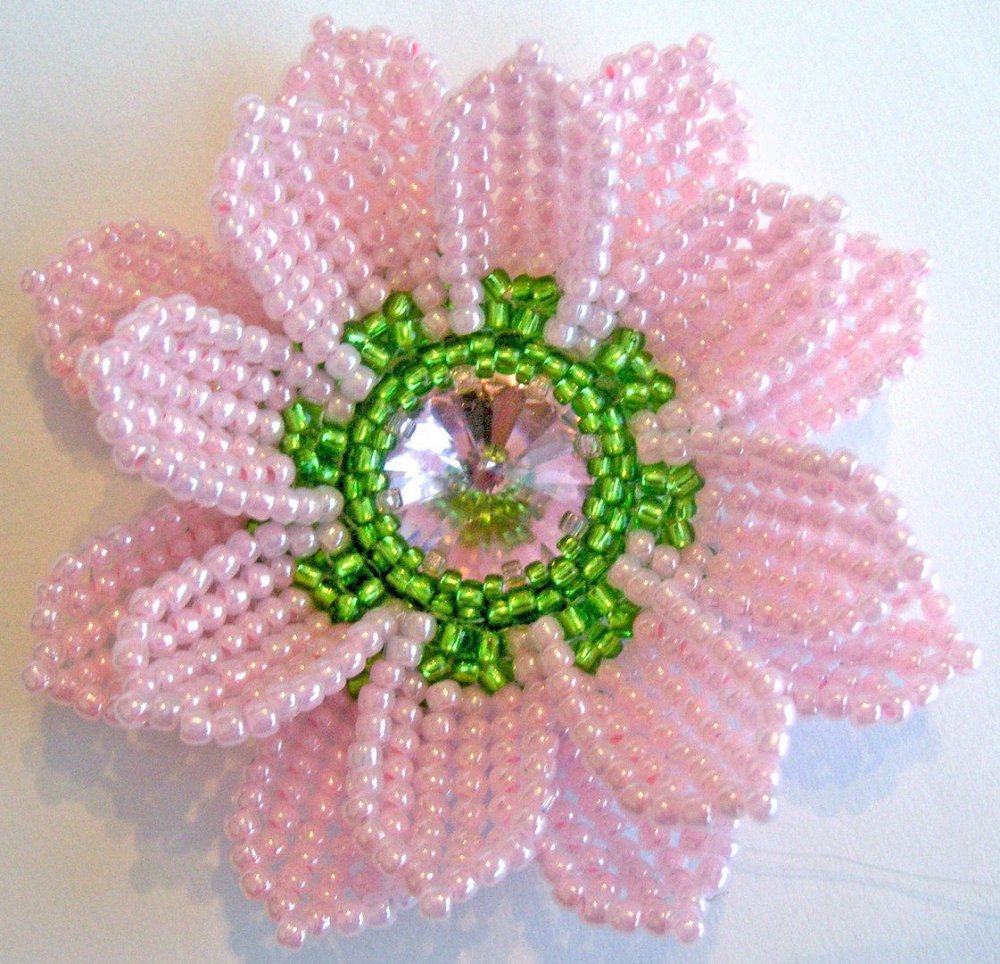 Бисер цветы ндебеле