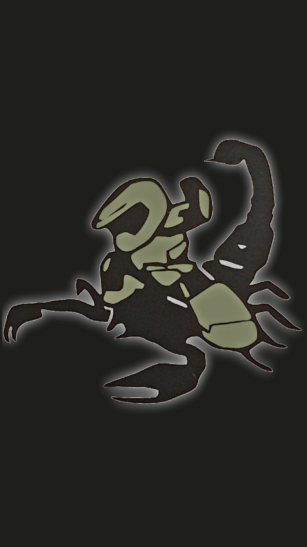 Обои на телефон Скорпион