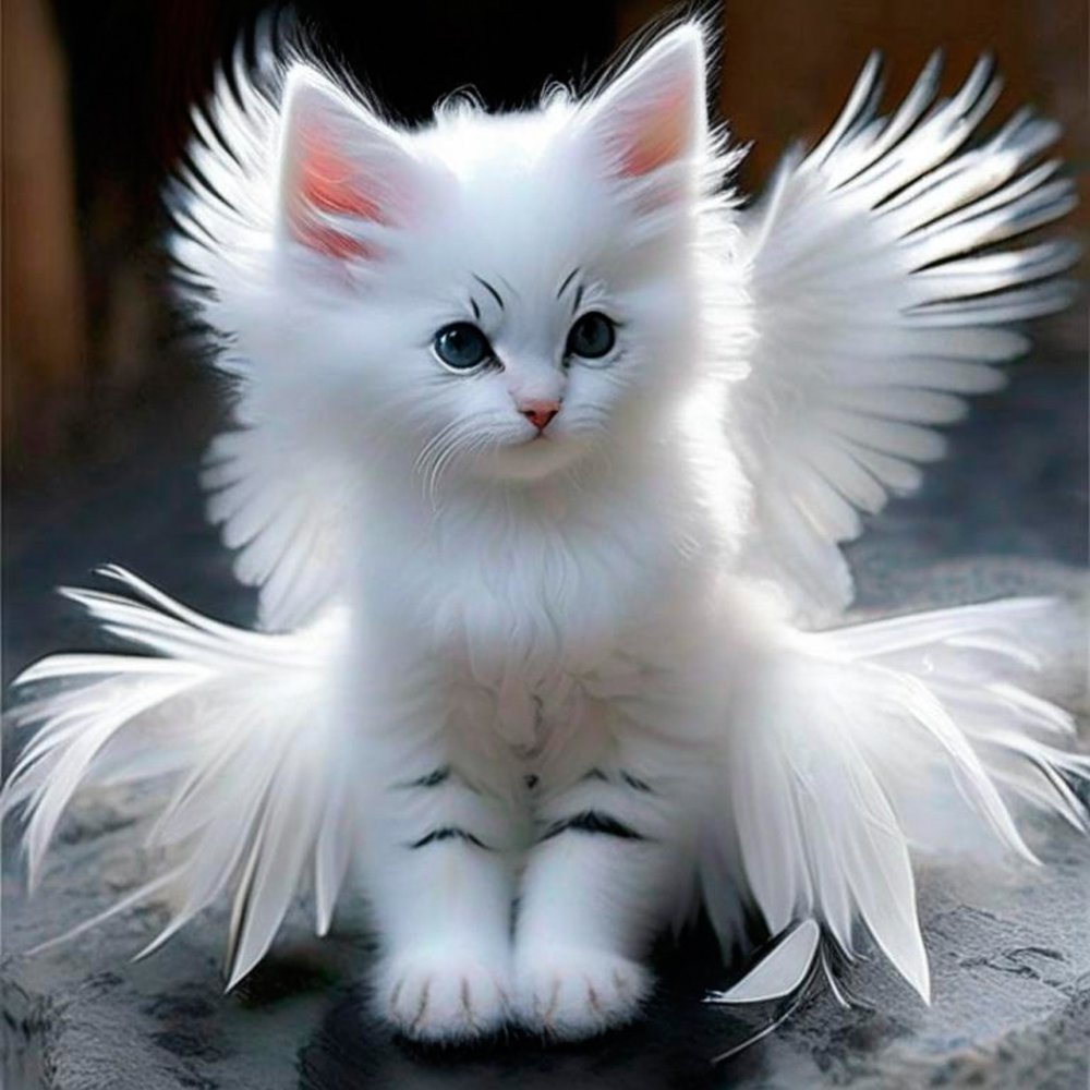 Кошка ангел