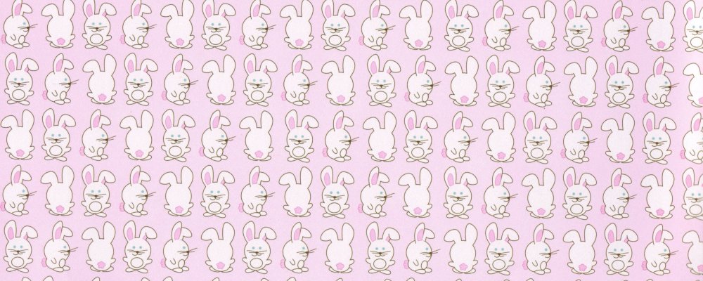 Милый фон с кроликами
