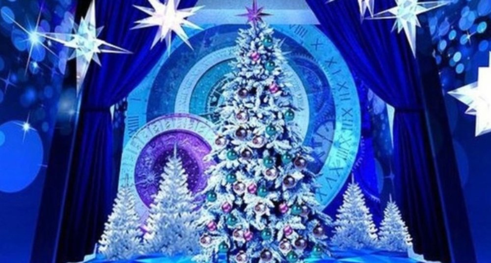 Новогодняя сцена