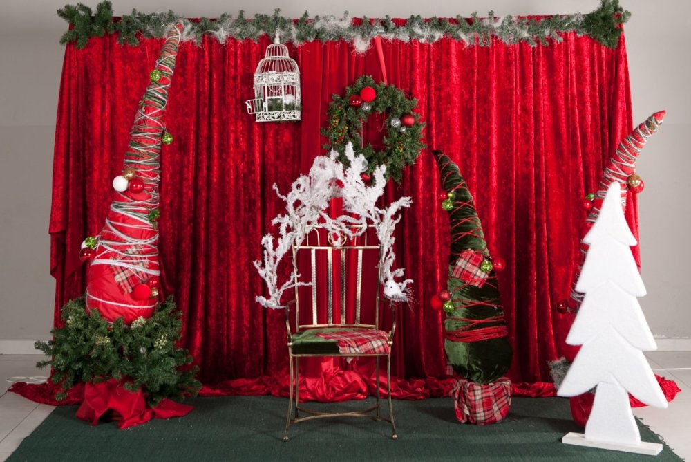 Задник на новый год