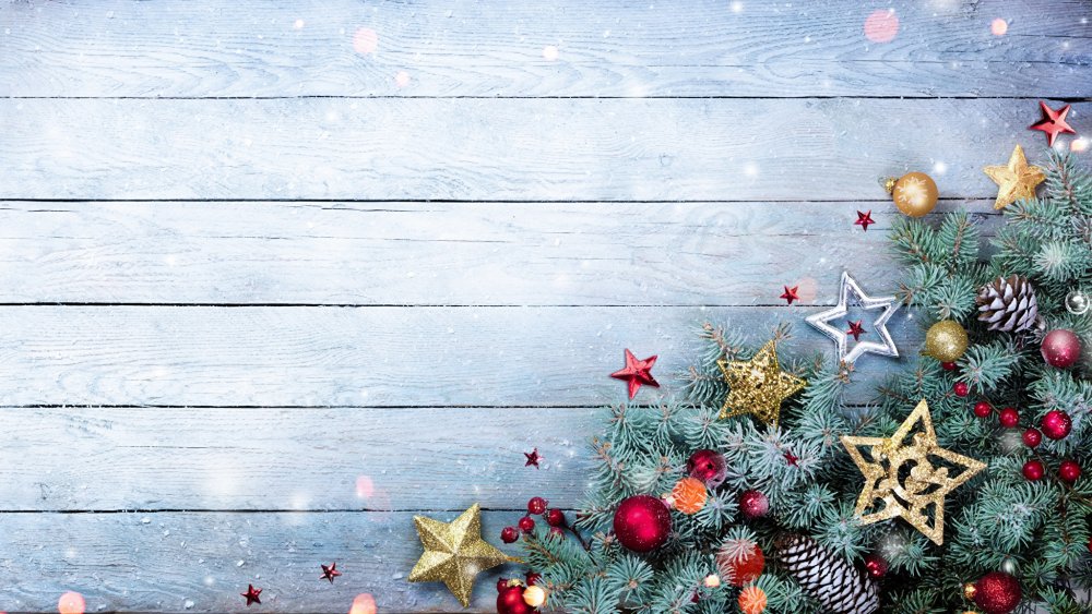Красивый новогодний фон