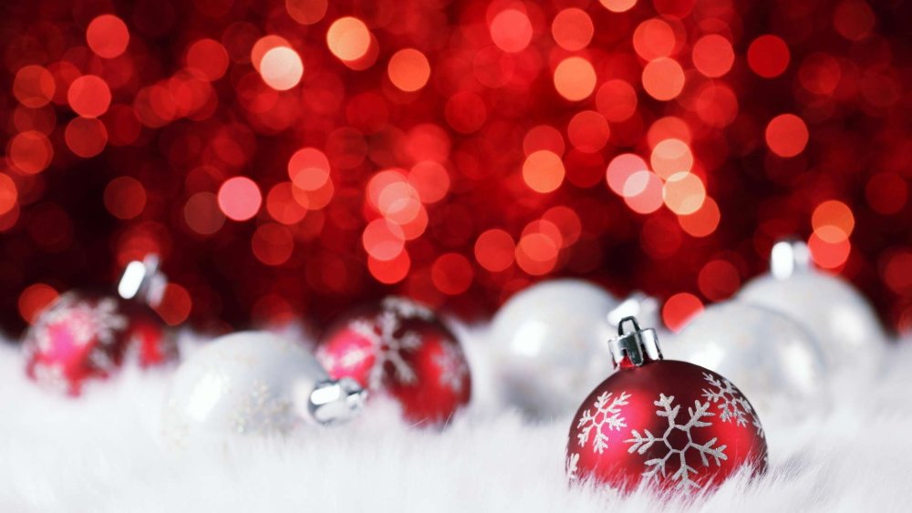 Красивый новогодний фон