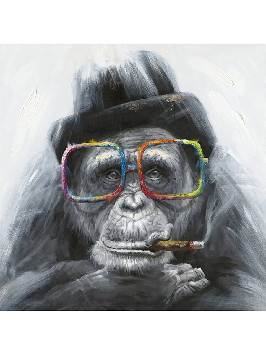 Пьер брассо картины шимпанзе