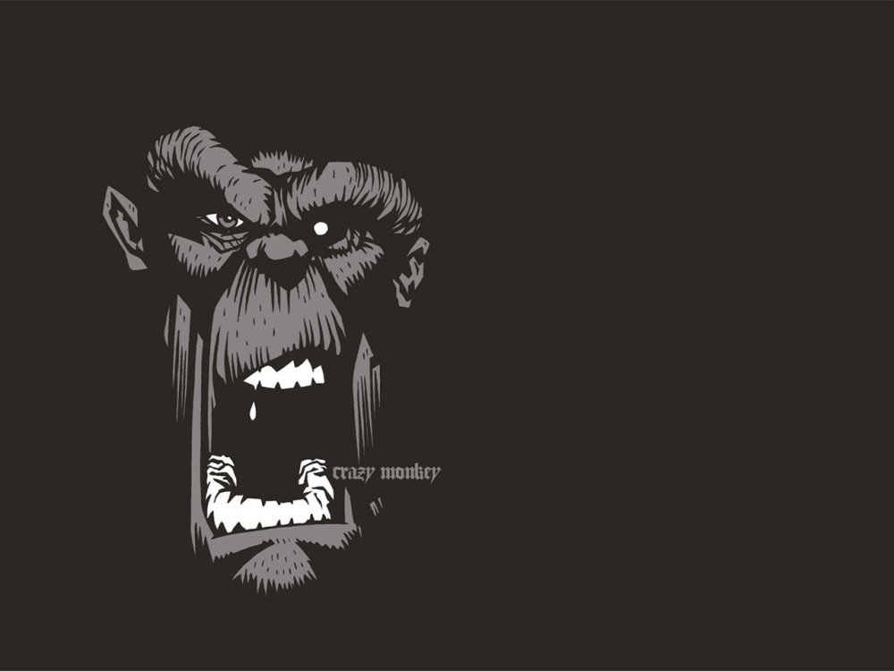 Обезьяна Минимализм