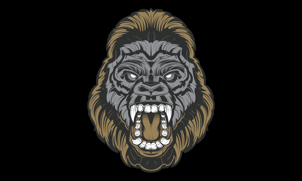Горилла на рабочий стол