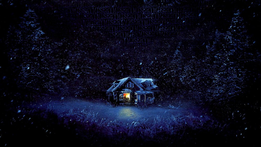 Домик в ночном лесу