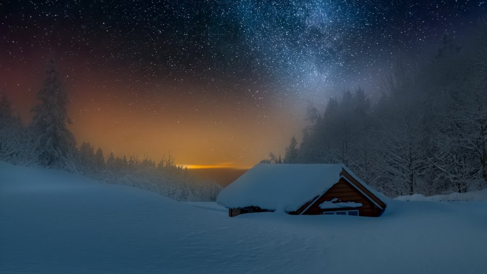 Снежная ночь