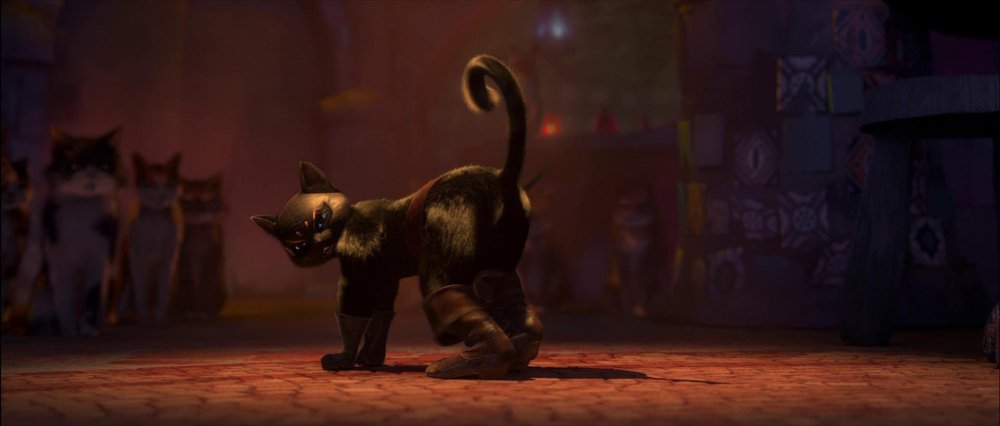 Кот в сапогах мультфильм киса мягколапка