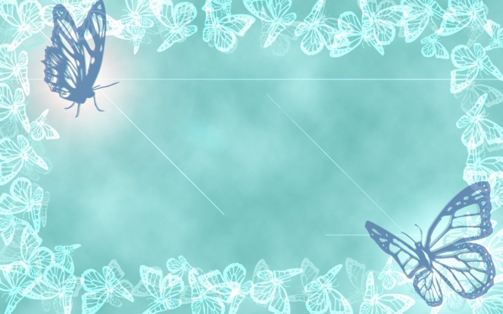 Красивый фон с бабочками
