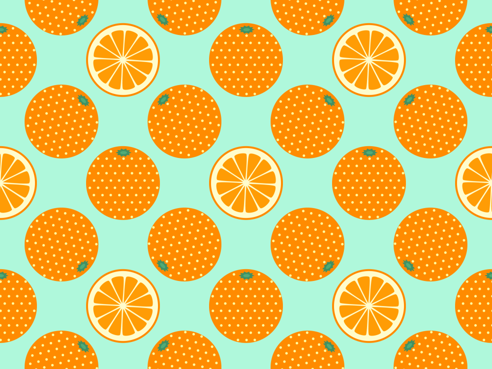 Апельсин фон