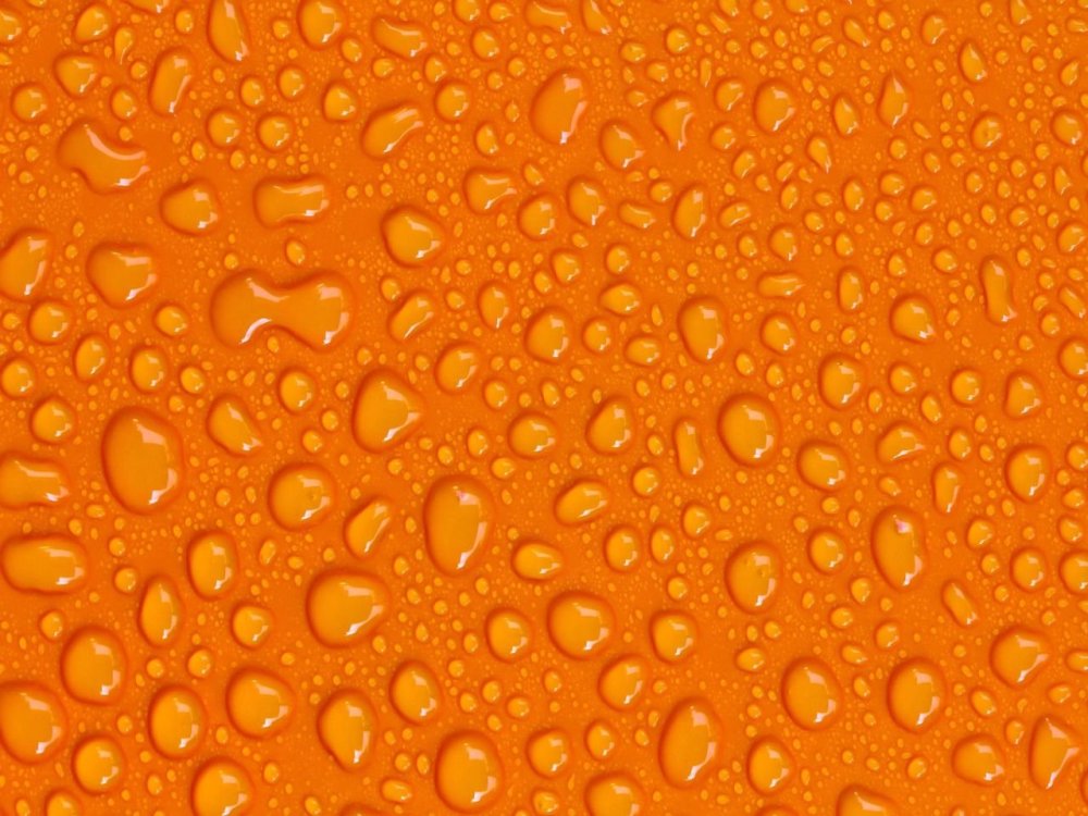 Красивые оранжевые обои