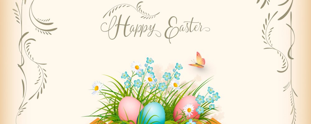 Фон Пасхальный официальный