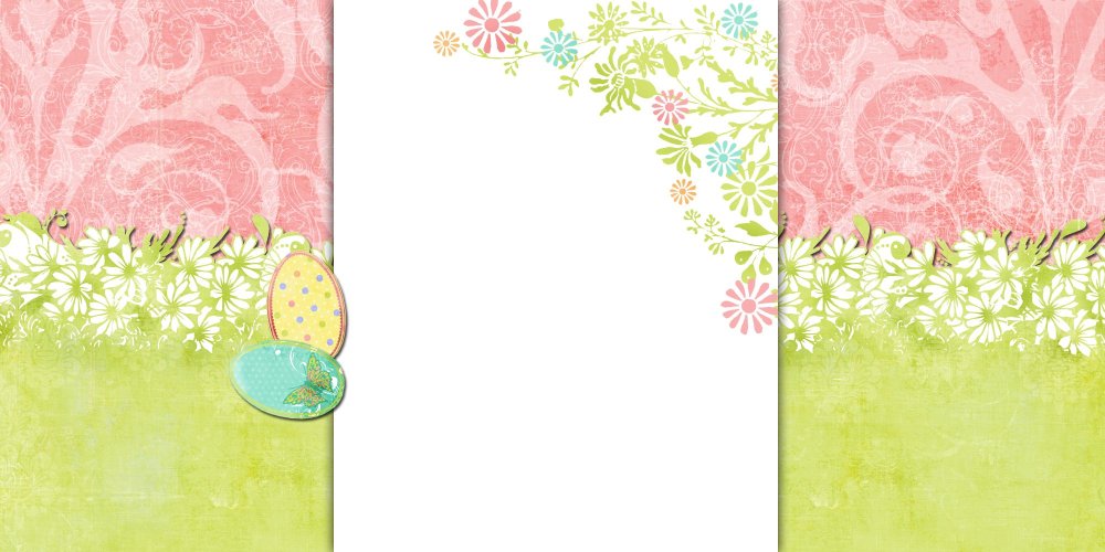 Пасхальный фон вертикальный