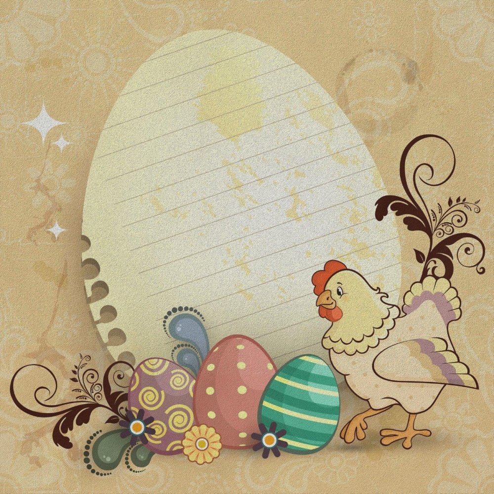 Фон для пасхального мастер-класса