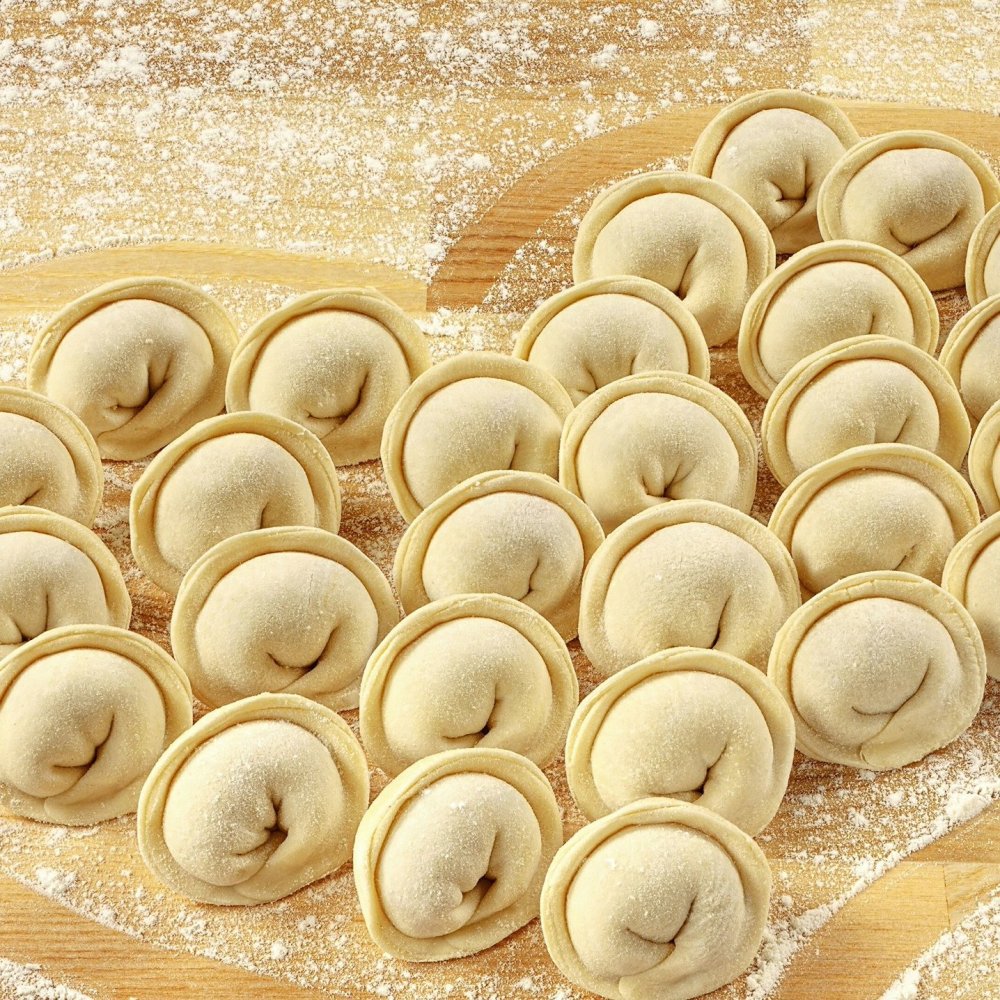 Красивая лепка пельменей