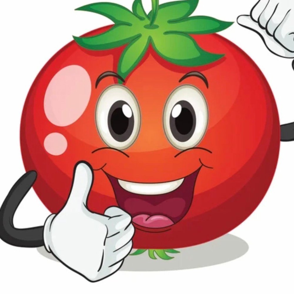 Счастливый помидор