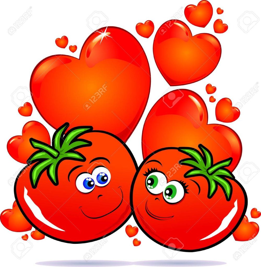 Влюбленный помидор