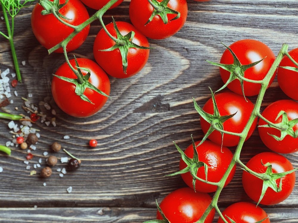 Красивые помидоры