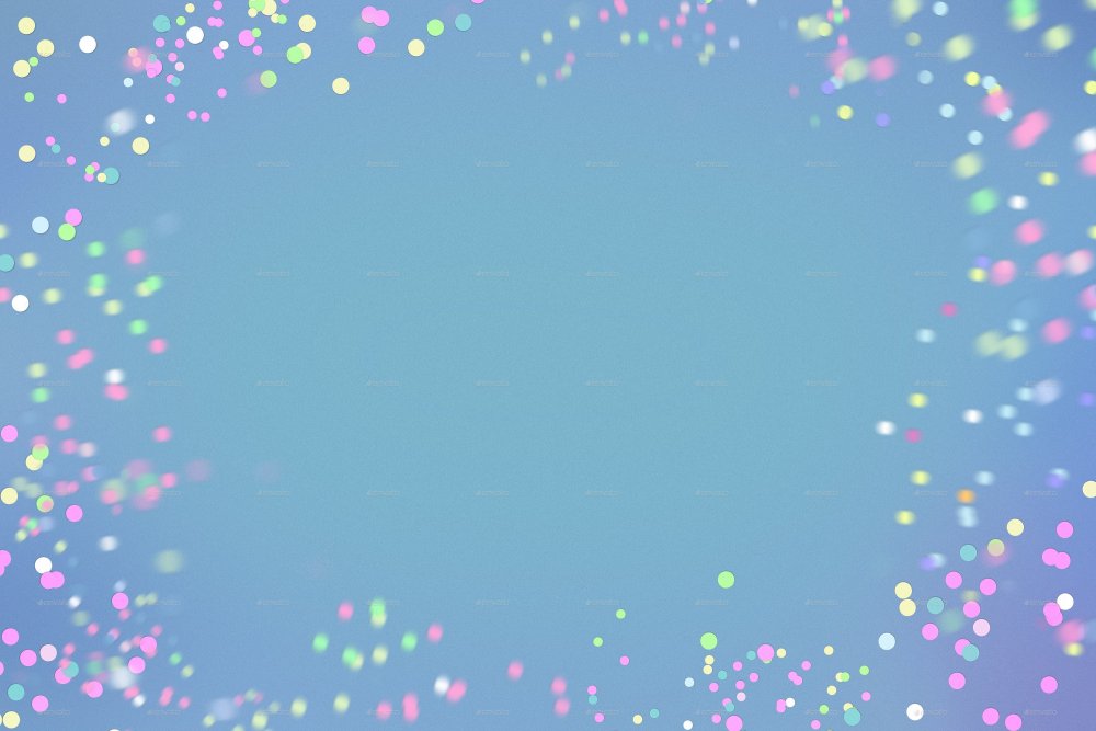 Фон конфетти