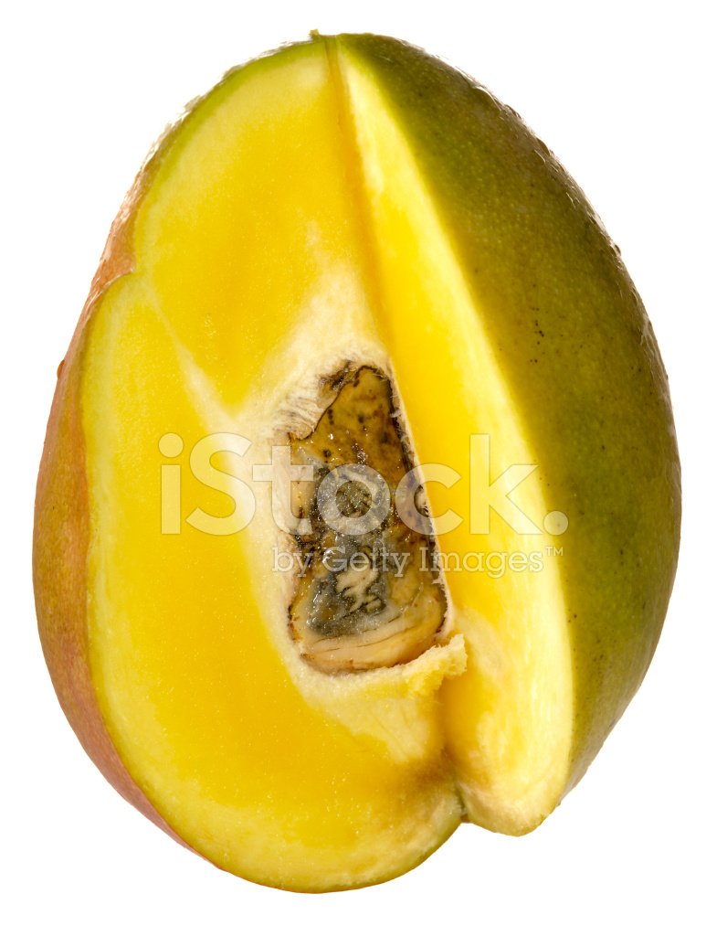 Манго в разрезе
