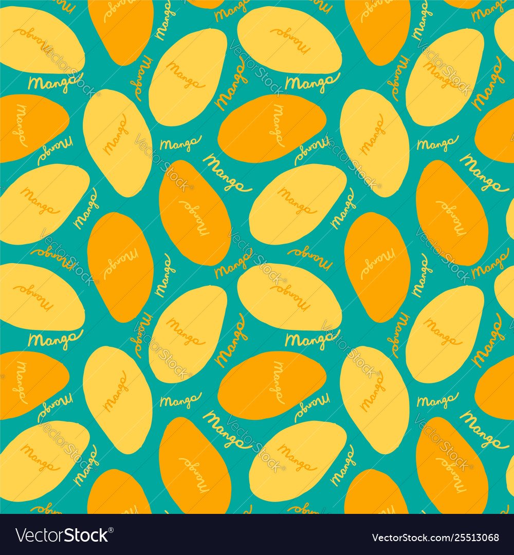 Темный фон манго векторный