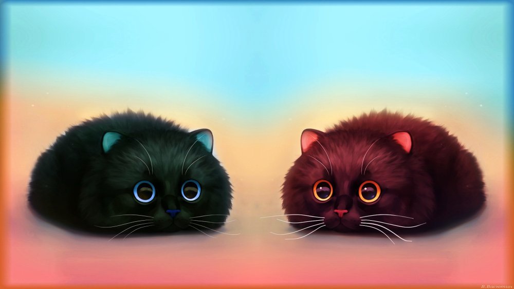 Милые мультяшные животные