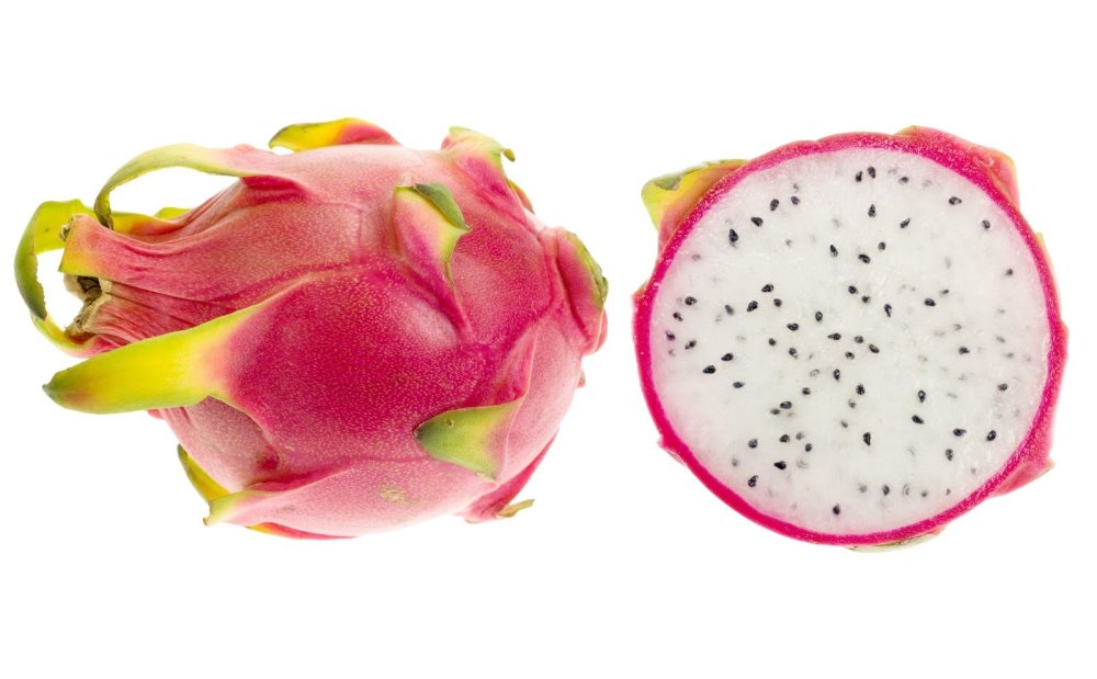 Драконий фрукт в разрезе
