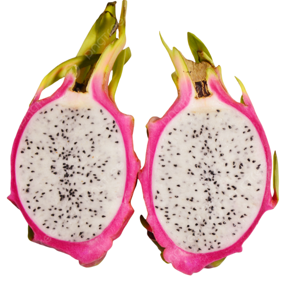 Дракон фрукт разрезанный