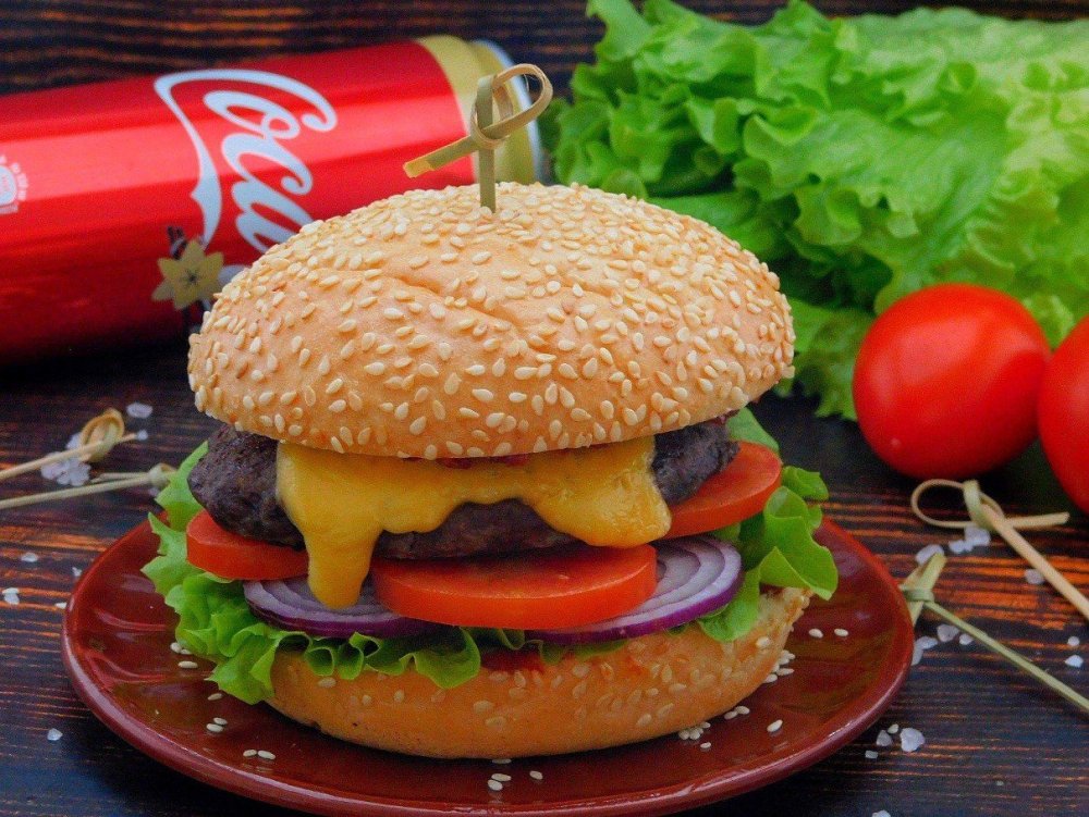 Игрушка гамбургер