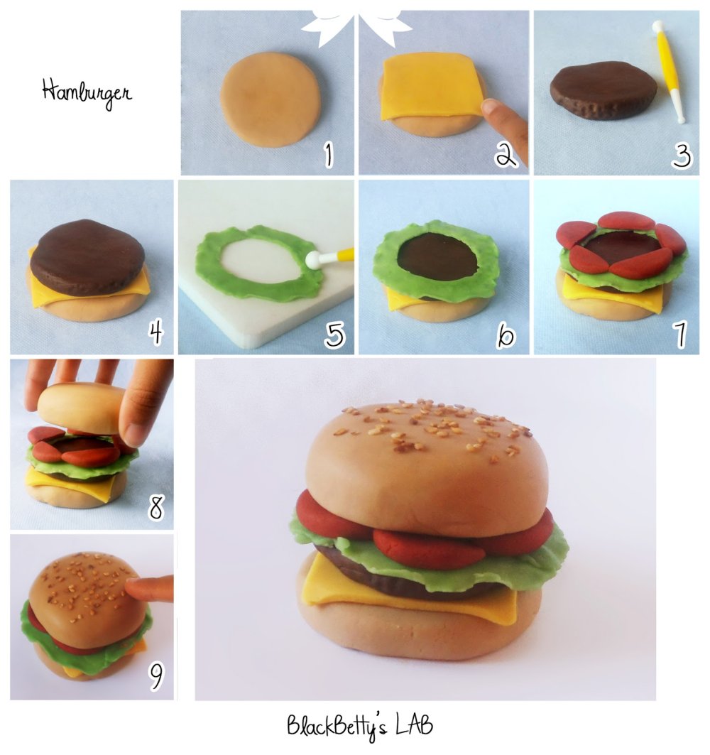 Еда из пластилина